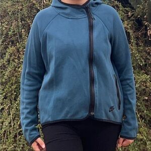 Nike Teal Full-Zip Hoodie